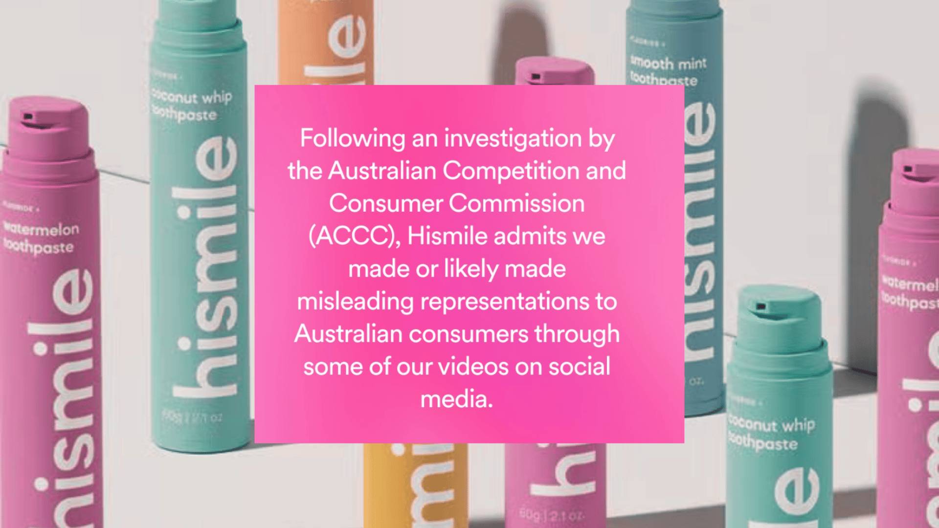 HiSmile fined $138,600 for social videos where staff posed as “random shoppers”